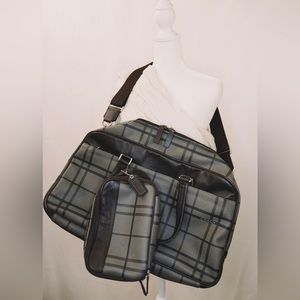 Coach Overnight bag with matching toiletries bag
